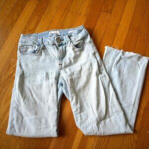 Frame Le Crop Mini Boot Jeans, Size 25